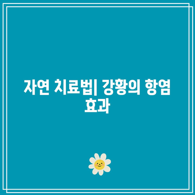 허브와 향신료로 관절 건강을 안전하고 효과적으로 관리하는 방법