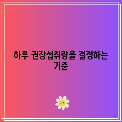 비타민 C 하루 권장섭취량: 과학에 기반한 가이드라인